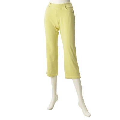 Provador ハイテンションデニムフレア クロップドパンツ