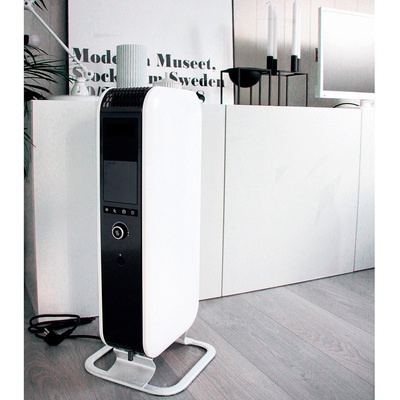 様々なスタイルのインテリアになじむ、シンプルでエレガントなオイルヒーターです。