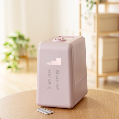  上から給水できるハイブリッド加湿器 6L