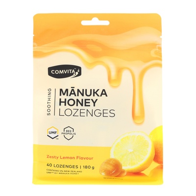 マヌカハニーのど飴UMF10+プロポリス40粒