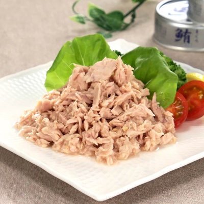  魚は100%まぐろ こだわりのまぐろ缶 48缶 - 678453