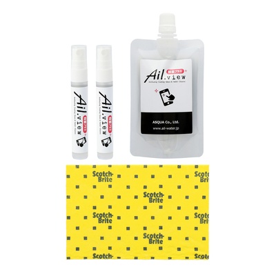 アイルビュースマホクリーナー除菌プラス ミスト2本&詰替80ml