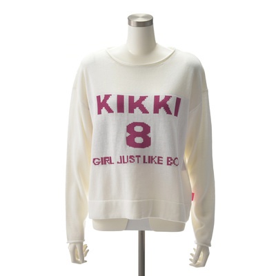 KiKKi　コンセプトのジャガードニット