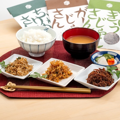  おかんの佃煮「淡佃」 3種詰合せ - 691149