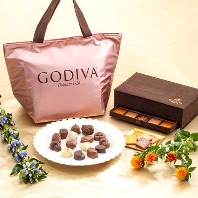 GODIVA グランプラス30粒 オリジナル保冷バッグ付