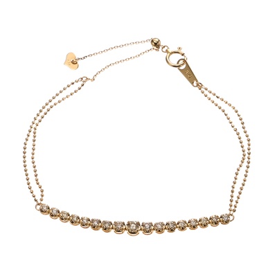 ブリラーレ 18Kダイヤモンド ブレスレット 計0.50ctUP