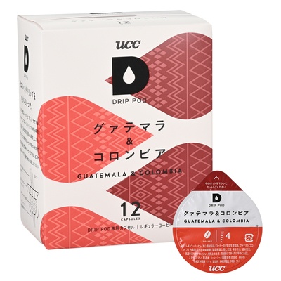 UCC ドリップポッド カプセル グァテマラ&コロンビア