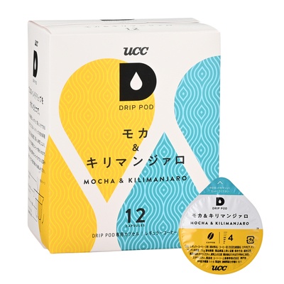 UCC ドリップポッド カプセル モカ&キリマンジァロ