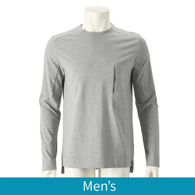 Lucca Uomo alla moda ロングスリーブTシャツ