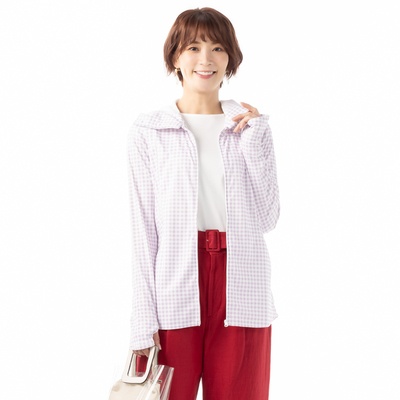  ミズノ 着る木陰 遮熱UVレディースパーカー