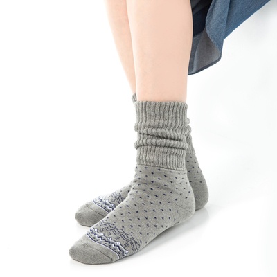 ミズノ ブレスサーモ ゆるぬくソックス