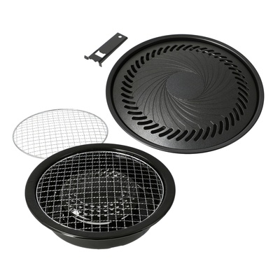  イワタニ アクセサリーシリーズ 焼肉プレート&網焼きプレート - 726731