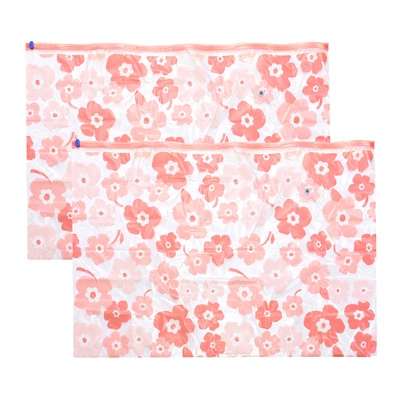  スピード布団圧縮袋エアーチャンネル マックスダブル2枚 - 729617