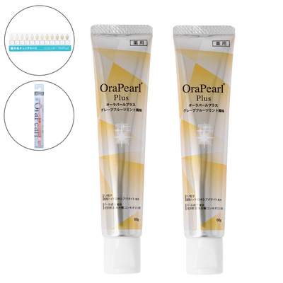  オーラパールプラス 歯磨き粉 60g×2本 P付特別セット - 729904