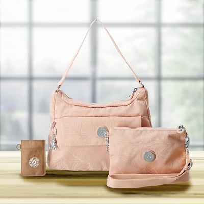 Kipling スカーレット 2WAYショルダー3点セット