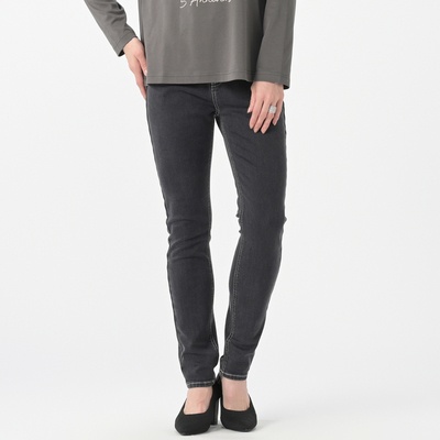 Anne Coquine選べる股下裏起毛デニムスキニーパンツ