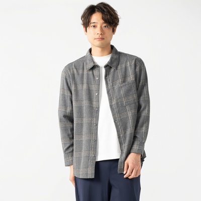 Provador フランネルチェックシャツ メンズ