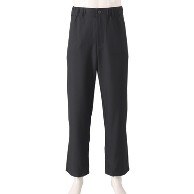 Lucca Uomo alla moda 裾シャーリングストレッチパンツ