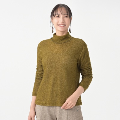  calma ライトシャギー ハイネックプルオーバー - 736664