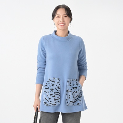 Pixie Heart アニマル柄ポケット チュニック