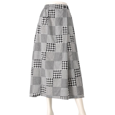 Makana na Kathy インド綿パッチワークスカート