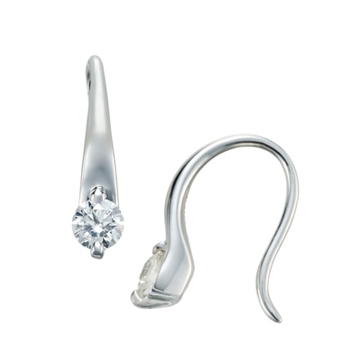 ボツワナ産ダイヤモンド PT ピアス 計0.16ctUP