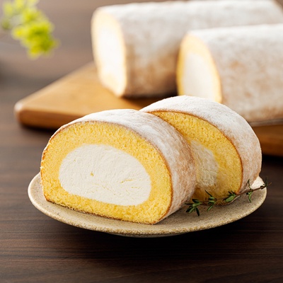 新杵堂 クリームたっぷり スーパースターロール 2本