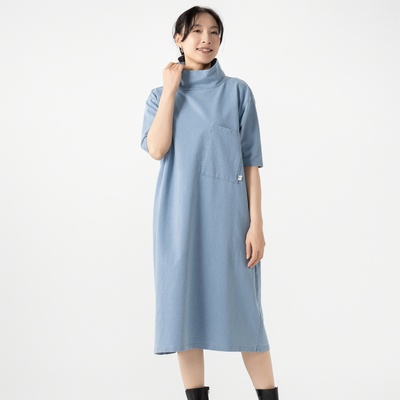 KidsAngel カットデニムワンピース