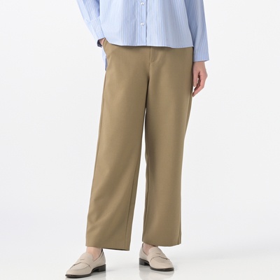 H.HOLIDAY ストレッチツイルセミワイドパンツ