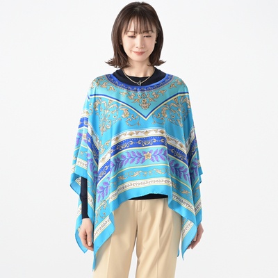 MARIAL 着られるスカーフ ホールタイプ