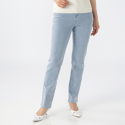 Provadorプレミアムライトハイテンションクロスデニムストレートパンツ