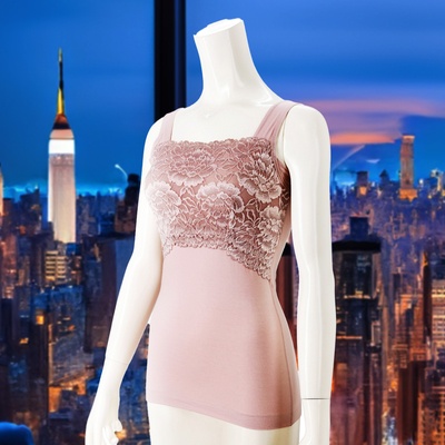  BRNYピース ハッピーバストアップレーシーブラキャミソール