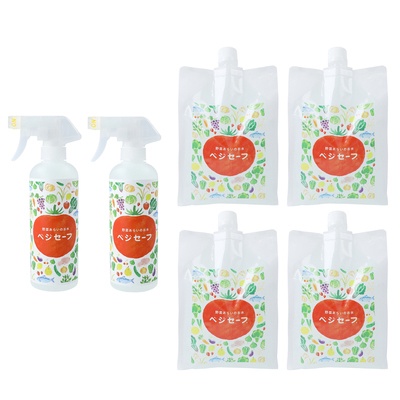  野菜洗いのお水 ベジセーフ 大容量セット2個セット - 741153