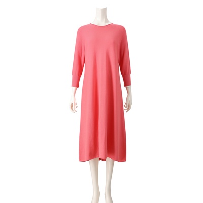 ReginaEve ギザコットン100% Aラインサブリナワンピース