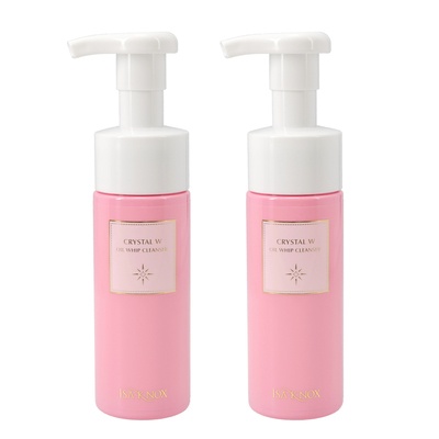 イザノックス クリスタルWオイルホイップクレンジング2本セット