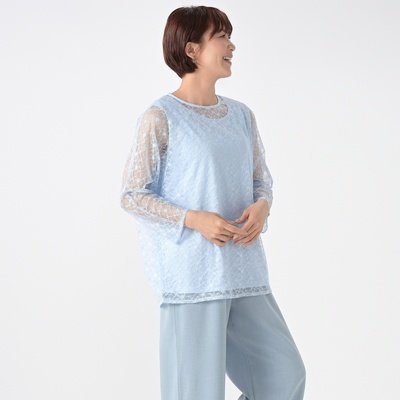 Pixie Heart 総レース＆タンクトップ2点セット