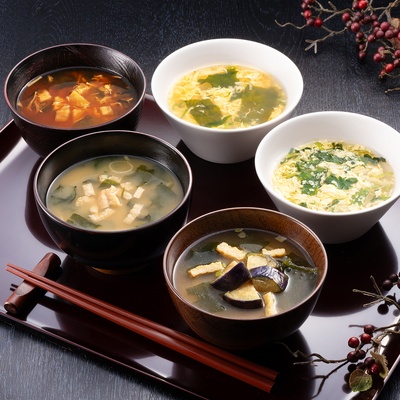 銀座ろくさん亭 スープと味噌汁5種 30食入り