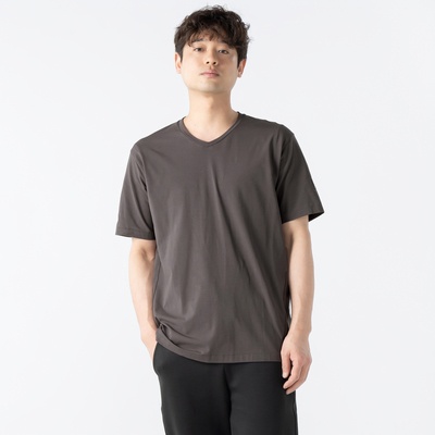 Lucca Uomo alla moda VネックTシャツ