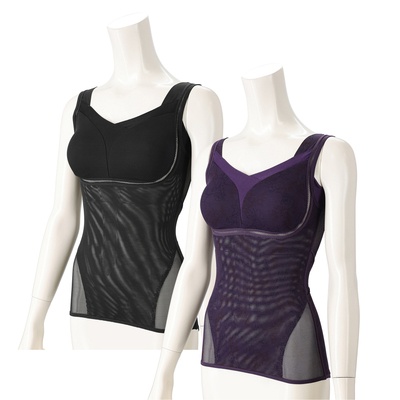  ゆきねえ フルカップシェイプブラキャミ カラー選べる2点 - 743939