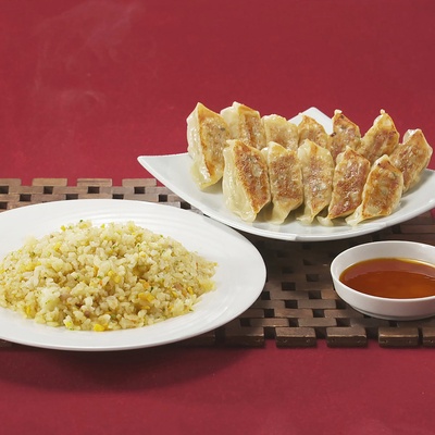 リンガーハット チャーハン6食・ぎょうざ3袋