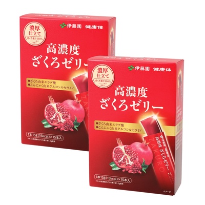 伊藤園「健康体」 高濃度ざくろゼリー30本