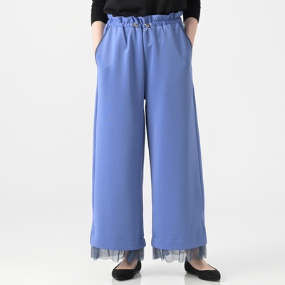 Remite チュールワイドパンツ