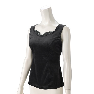 BRNYピース シャイニーベロアブラキャミ