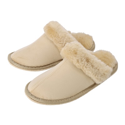 洗えてつまずきにくいムートンスリッパ