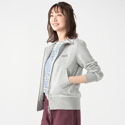 KiKKi 裏毛素材のトラックジャケット