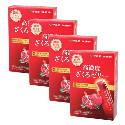 伊藤園「健康体」高濃度ざくろゼリー60本セット