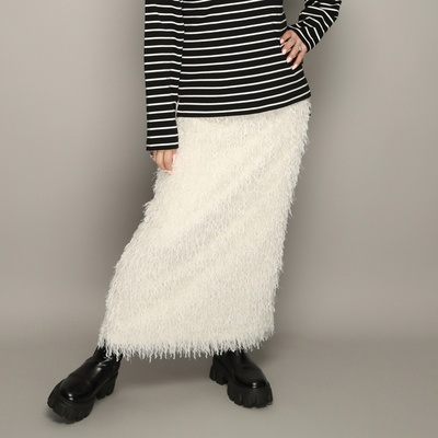 Anne Coquine ツッキリジャカードロングタイトスカート