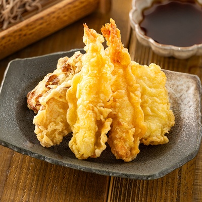 めん工房手揚げ天ぷら[海老天ダブル]4パック