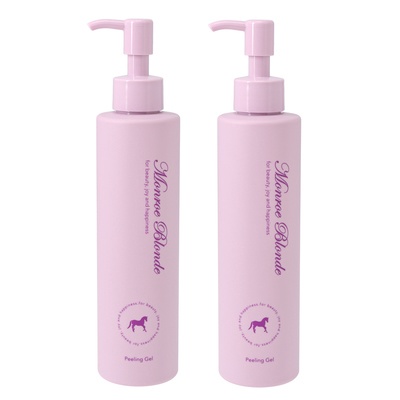 モンローブロンドR馬プラセンタ ピーリングジェル200g×2本