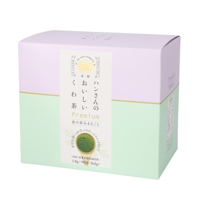  ハンさんのおいしいくわ茶premium90本 - 746281